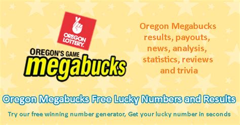 oregon megabucks past results|How To Win Oregon Megabucks .